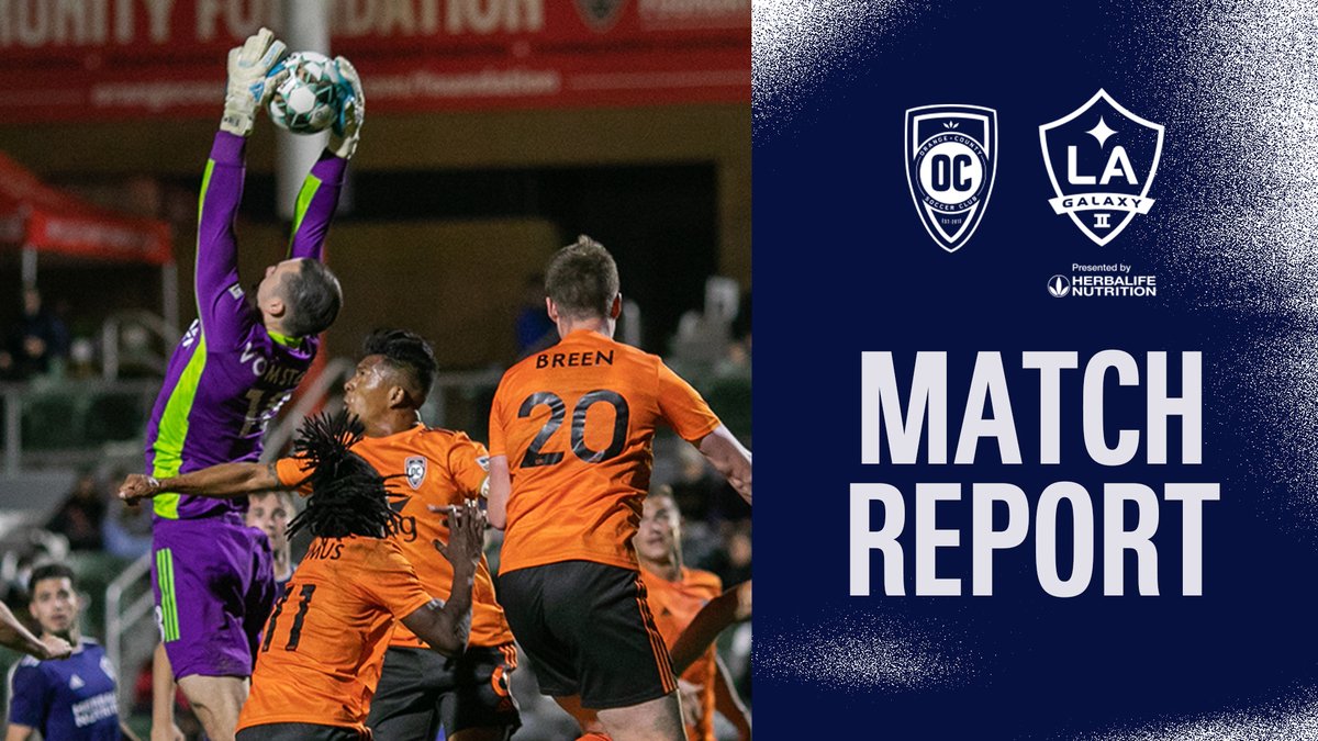 Never quit. 💙🤍💛

#OCvLA Match Report: laglxy.com/37pYv7q