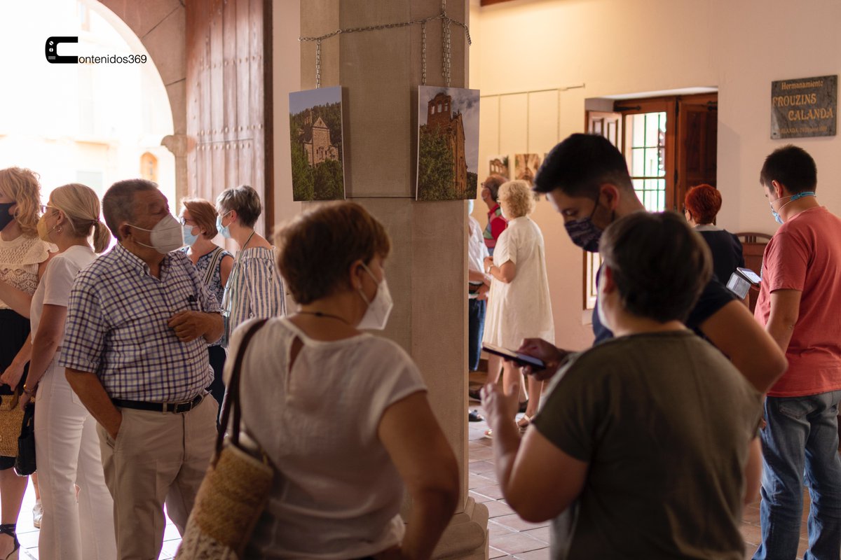 contenidos369's tweet photo. Inauguración de la exposición fotográfica de
Manuel Conesa Jarque
Monasterio del desierto,
visitable durante el mes de agosto,
en el horario habitual de apertura de la casa consistorial.
@calanda_teruel #calandaespasion #teruelturismo https://t.co/KL8716YOEE