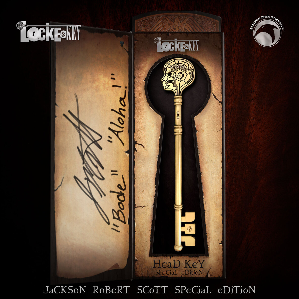 #LockeAndKey's Bode (aka @JacksonRScottIT) has signed some special editions of the Ghost and Head Key, available on his website.
🔗 jacksonrobertscott.com