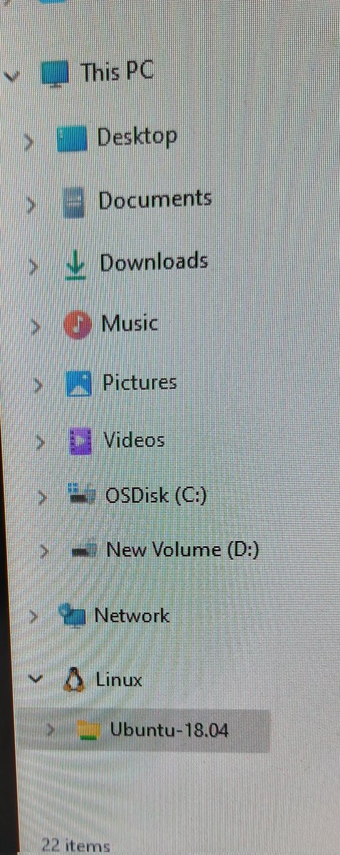 dotnetartisan's tweet photo. cool feature #windows11 and #wsl2. I see the files in explorer and even copy across the OS. Simply awesome 👌 (embracing the changes) https://t.co/SpC3w6T4RF