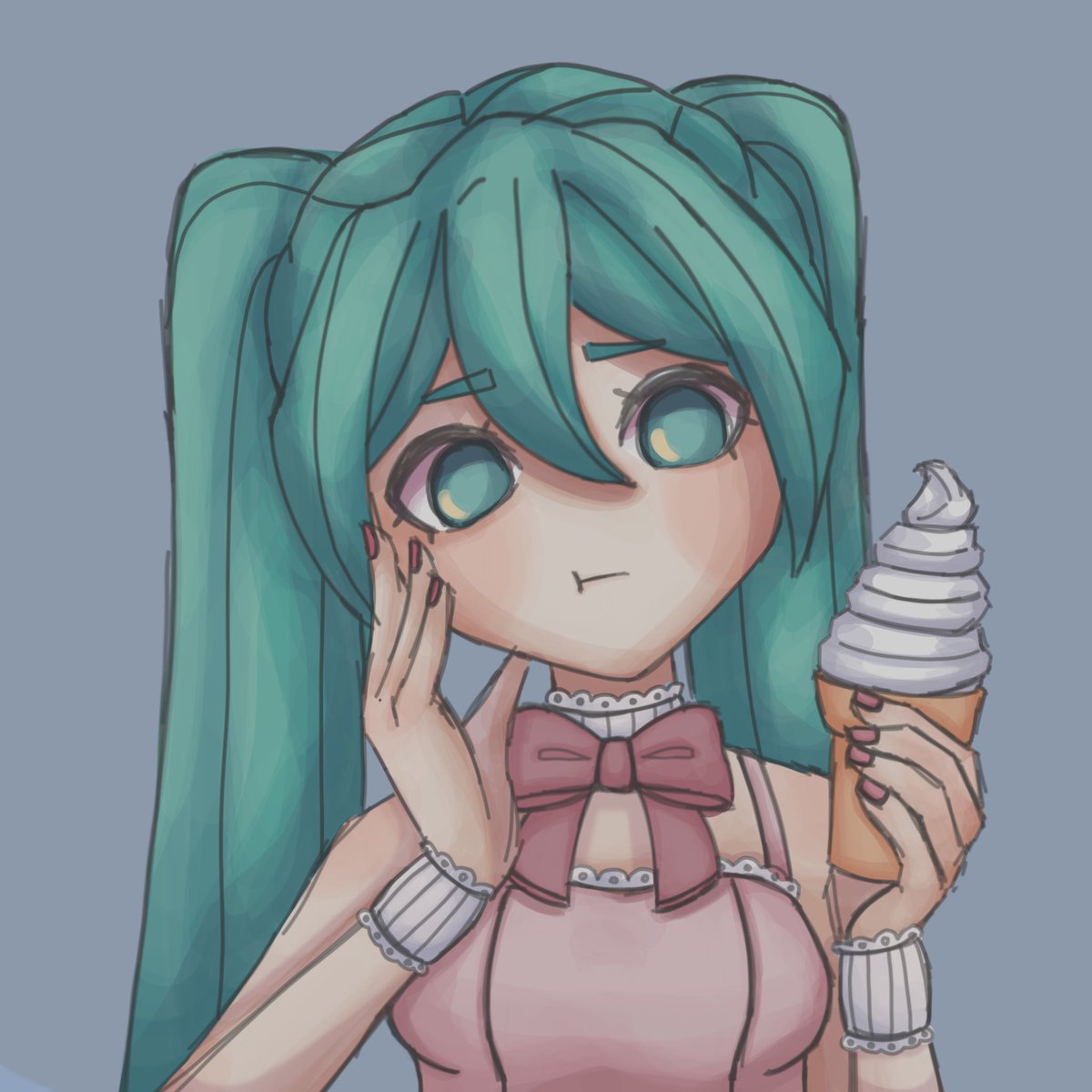 dishysoaps's tweet image. hi am dawn im an nby lesbian i like to draw and i like bandori and death note and genshin impact and vocaloid you should follow me