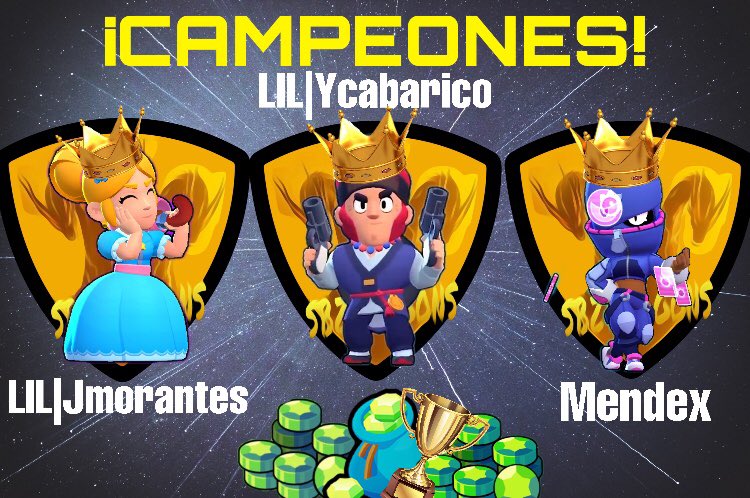 ¡El equipo de “SBZ Dragons” Fue el campeón del torneo aniversario del club! Con un resultado de 2-1 en sets contra PitoAlegre...🔥Y el mismo que se llevará el premio de 300 Gemas😎💰... ¡Bien jugado <a href="/YCabarico17/">ycabarico</a> <a href="/JMorantes27/">JM</a> @_Mendexito!🏆... Nos vemos luego🚀🌌