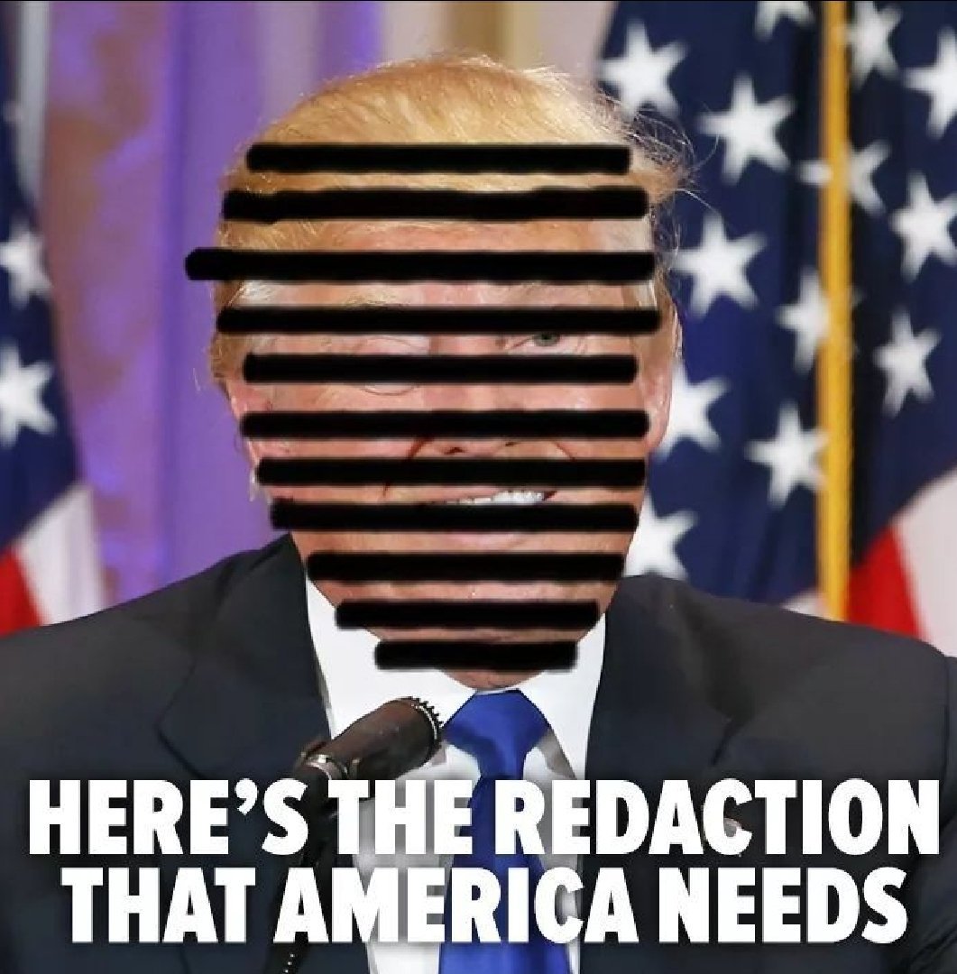 Outy5000's tweet photo. @blueheartedly #RedactTrump #GuiltyAF https://t.co/1YWU8rgaJ1