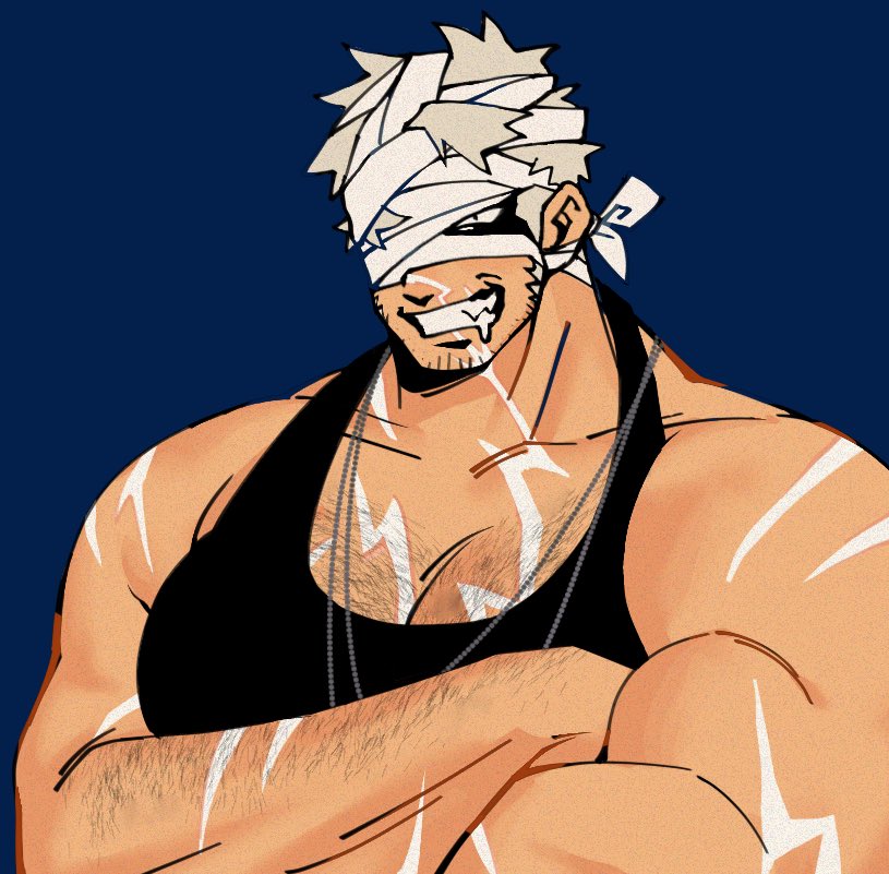 quick doodle of <a href="/hokawazu/">sat 🚬</a> OC i am in love with him💭♥️