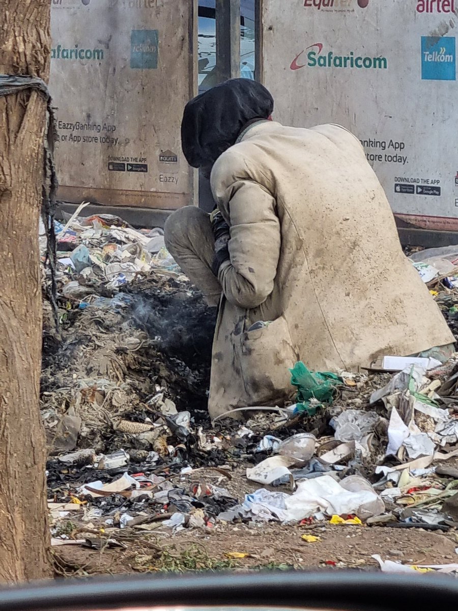 RobertAlai's tweet photo. Watched this today near Gikomba and it breaks my heart. We must not allow fellow humans to live like this. https://t.co/FRKmxnLryc