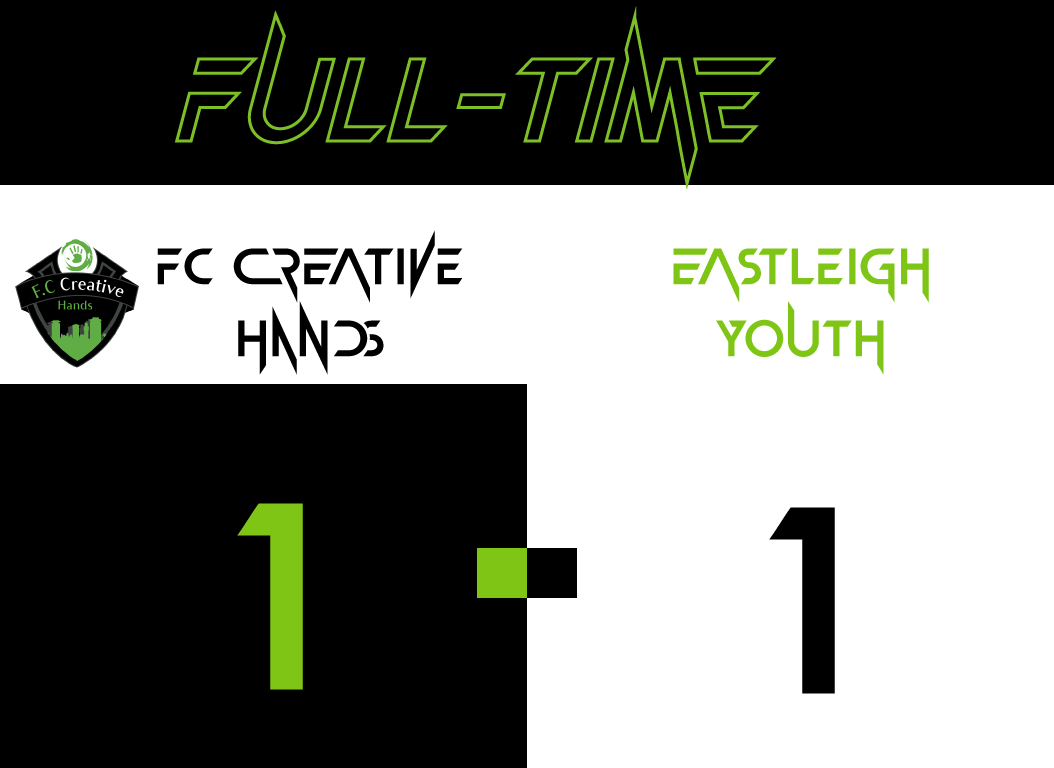 CreativHands's tweet photo. FULL TIME SCORE 1 - 1
Hamisi with a volley that equalizes the score line
#fccreativehandsonthemove
#wearefccreativehands
#muyi https://t.co/7Mrt9fuNMh