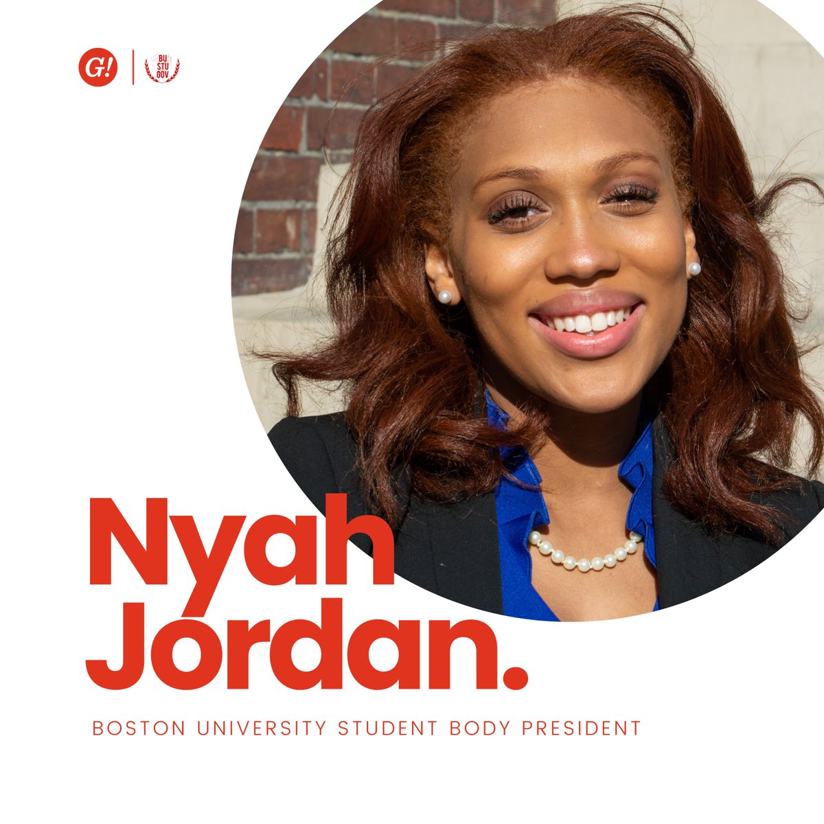 GoOffCo's tweet image. A leader who inspires our team, Nyah Jordan (@njordan5210), Boston University Student Body President (@BUStudentGov), will be hosting a convo during the Festival of Conversations! Don’t miss this one! #gooffhost #goofflaunch 🚀🐾