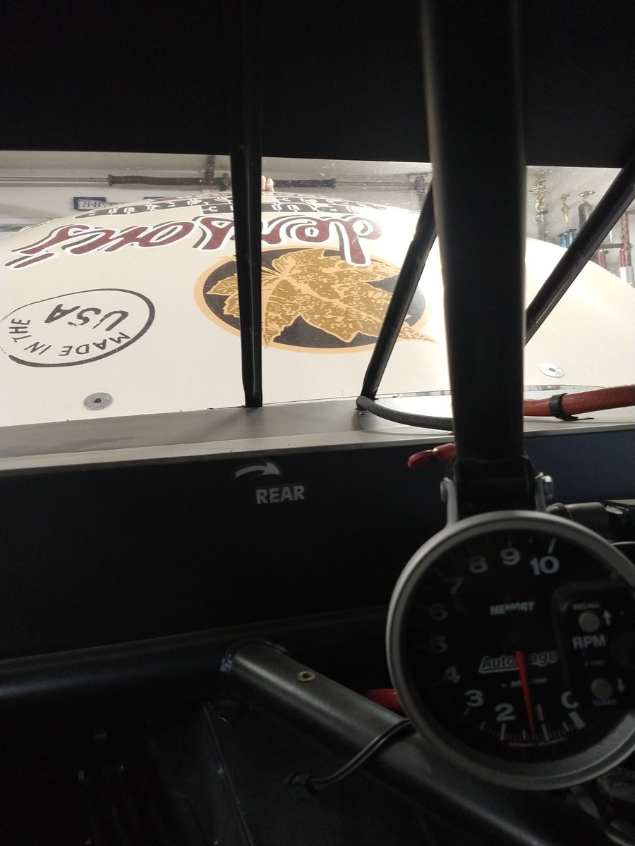 Slinger speedway had cancelled tonight's races. Getting ready for dells next Saturday.