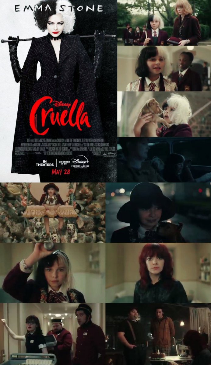 SuperAngel01's tweet photo. ✔️🎬: #Cruella 2021
#EmmaStone_Estella #EmmaThompson_Baroness #JoelFry_Jasper #PaulHauser_Horace #EmilyBeecham_Catherine #KirbyHowellBaptiste_Anita #MarkStrong_John #JohnMcCrea_Artie #KayvanNovak_Roger
#CruellaDeVil #alterego #fashion #designer #crim3 #comedy #disneyfilm #usfilm https://t.co/W2lJmXFY6T