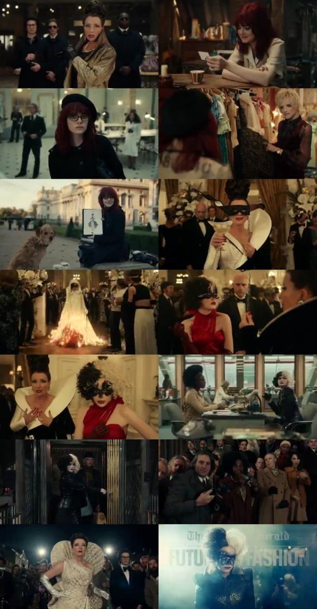 SuperAngel01's tweet photo. ✔️🎬: #Cruella 2021
#EmmaStone_Estella #EmmaThompson_Baroness #JoelFry_Jasper #PaulHauser_Horace #EmilyBeecham_Catherine #KirbyHowellBaptiste_Anita #MarkStrong_John #JohnMcCrea_Artie #KayvanNovak_Roger
#CruellaDeVil #alterego #fashion #designer #crim3 #comedy #disneyfilm #usfilm https://t.co/W2lJmXFY6T
