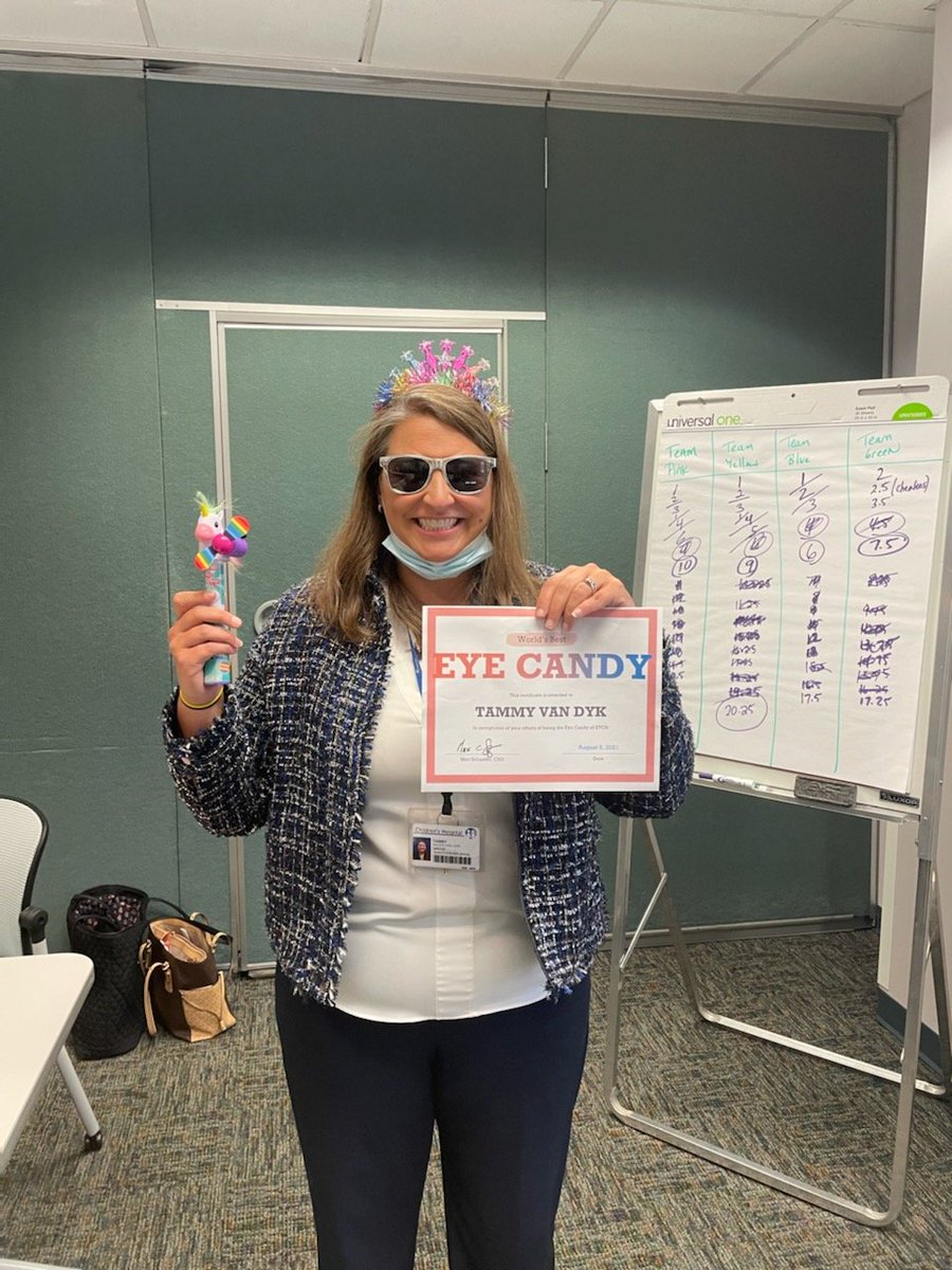 Tammy VanDyk (@vandyktammy) on Twitter photo Congrats to Team Yellow for winning the quality staff meeting challenge. My team gave me a superlative 🤣🤣 long story but when something is confidential or not ready to be shared,, my answer is always " I dont know, I am just the eye candy" 🤣🍭🍬 <a href="/AmyCope76979294/">Amy Copeland</a> <a href="/runningtsf/">LETS DO THIS!</a> Congrats to Team Yellow for winning the quality staff meeting challenge. My team gave me a superlative 🤣🤣 long story but when something is confidential or not ready to be shared,, my answer is always " I dont know, I am just the eye candy" 🤣🍭🍬 <a href="/AmyCope76979294/">Amy Copeland</a> <a href="/runningtsf/">LETS DO THIS!</a>