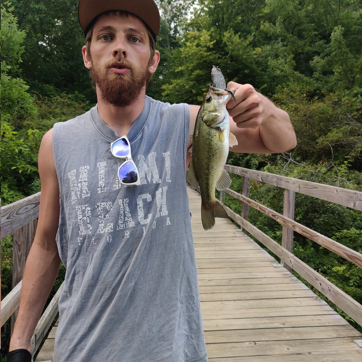 Jayfish1228's tweet photo. First guy tagged on top water lure.
Was soaked by the rain legitimate downpour happened !
1lb/12in
#quantumfishing @QuantumTackle
@QuantumFishing #testedbeyondlimits https://t.co/89lxsjKHGD