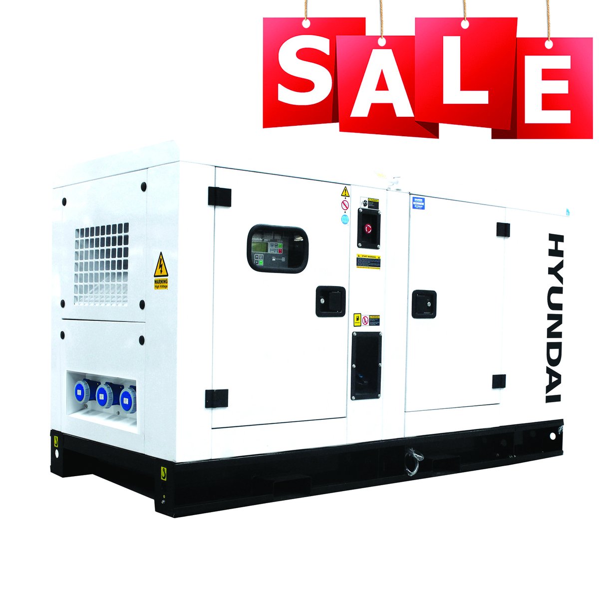 HyundaiPowerEq's tweet image. Hyundai 52.8kW/60kVA Three Phase Diesel Generator, now on SALE!

SAVE OVER £1000! 👍

✔️ Max output 48kW/60kVA.
✔️ 74hp HY4D85Z-D20 diesel engine.
✔️ AVR alternator for clean energy output.

Find it here: ow.ly/O13750FM1Z1

#hyundaigenerator #dieselgenerator