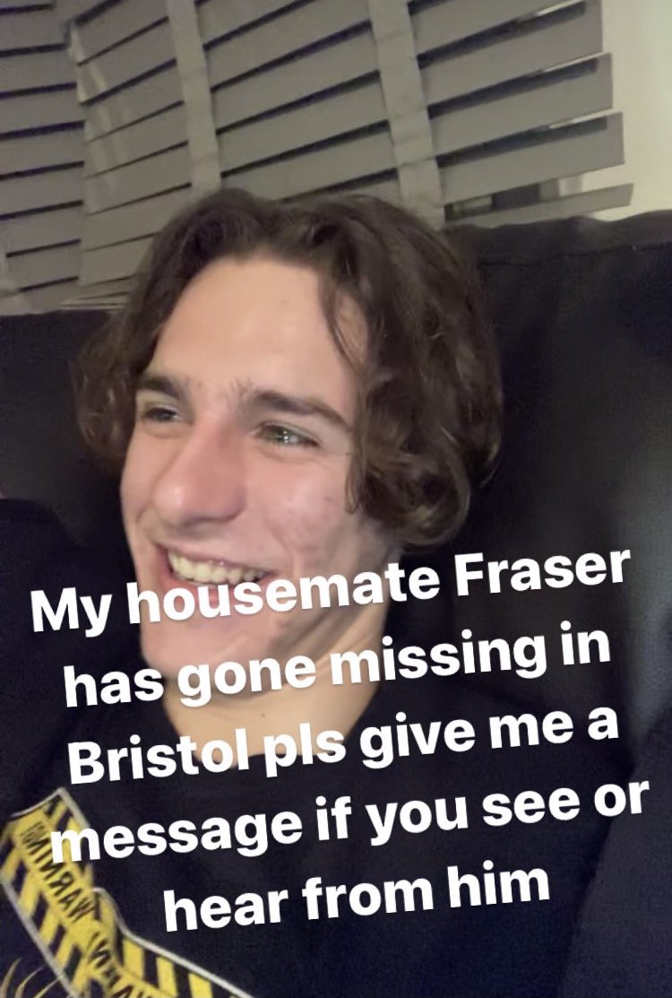 Missing in Bristol please share