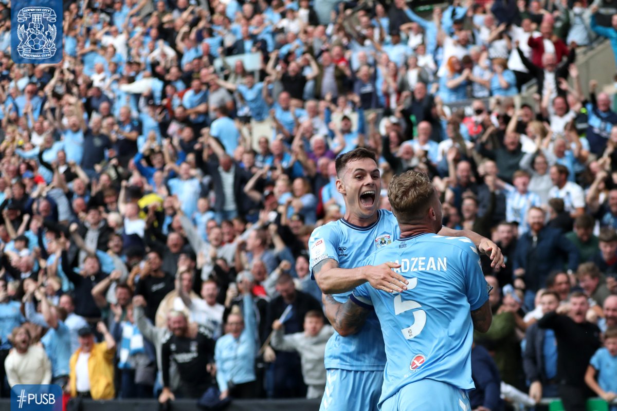 Coventry_City's tweet image. Oh how we've missed this...

Sky Blue Army 💙