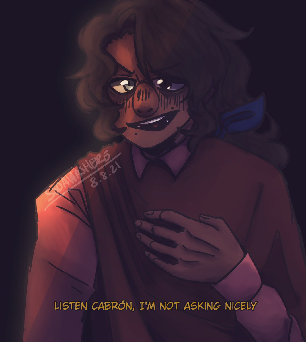 sodapoppyalt's tweet photo. played around with lighting. I haven't drawn my rdr2 oc in so long im so sorry, ily Angelo <3 #rdr2 #rdr2oc #reddeadredemption2oc #originalcharacter #ocart #oc #orignalcharacterart #reddeadredemption2 #rdr2ocart https://t.co/ofxrIpfBu5