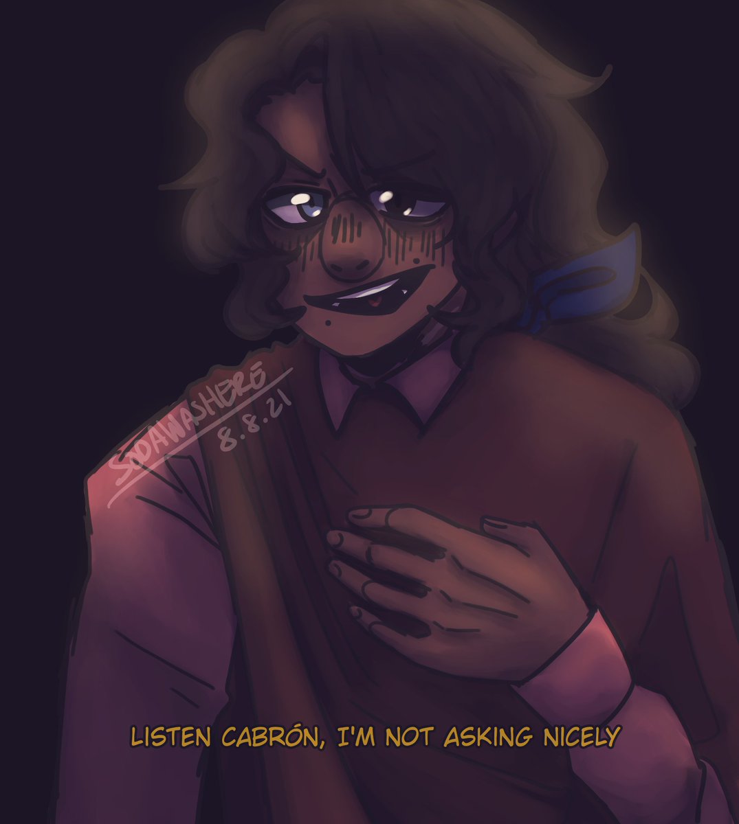 sodapoppyalt's tweet photo. played around with lighting. I haven't drawn my rdr2 oc in so long im so sorry, ily Angelo <3 #rdr2 #rdr2oc #reddeadredemption2oc #originalcharacter #ocart #oc #orignalcharacterart #reddeadredemption2 #rdr2ocart https://t.co/ofxrIpfBu5