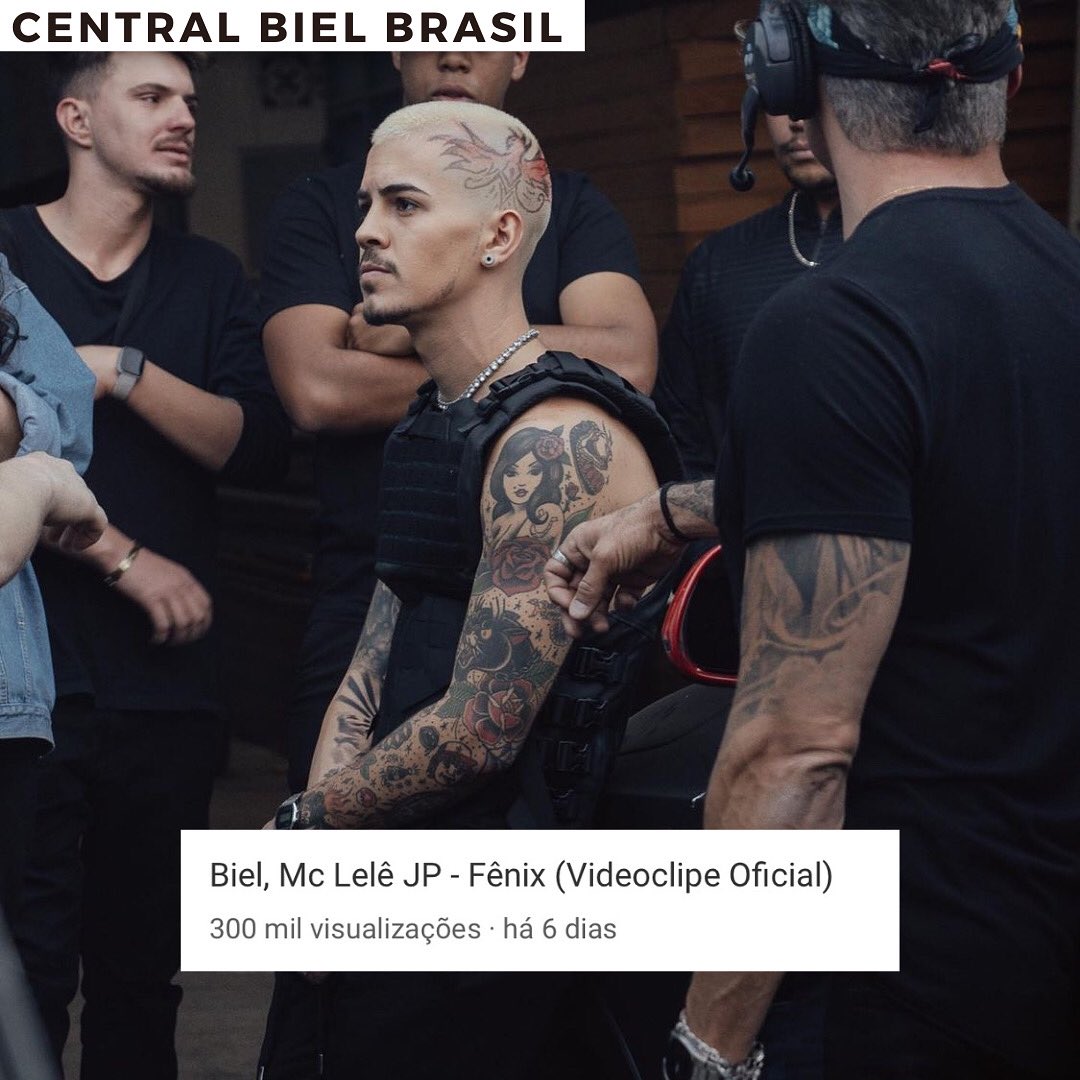 Booa tarde família linda! Como vocês estão? 

O videoclipe de Fenix acaba de bater 300 mil visualizações 😍❤️‍🔥

Vocês são foda família!

Continuem compartilhando com os amigos e em todas suas redes sociais!

Vamos além! 🦅🚀❤️