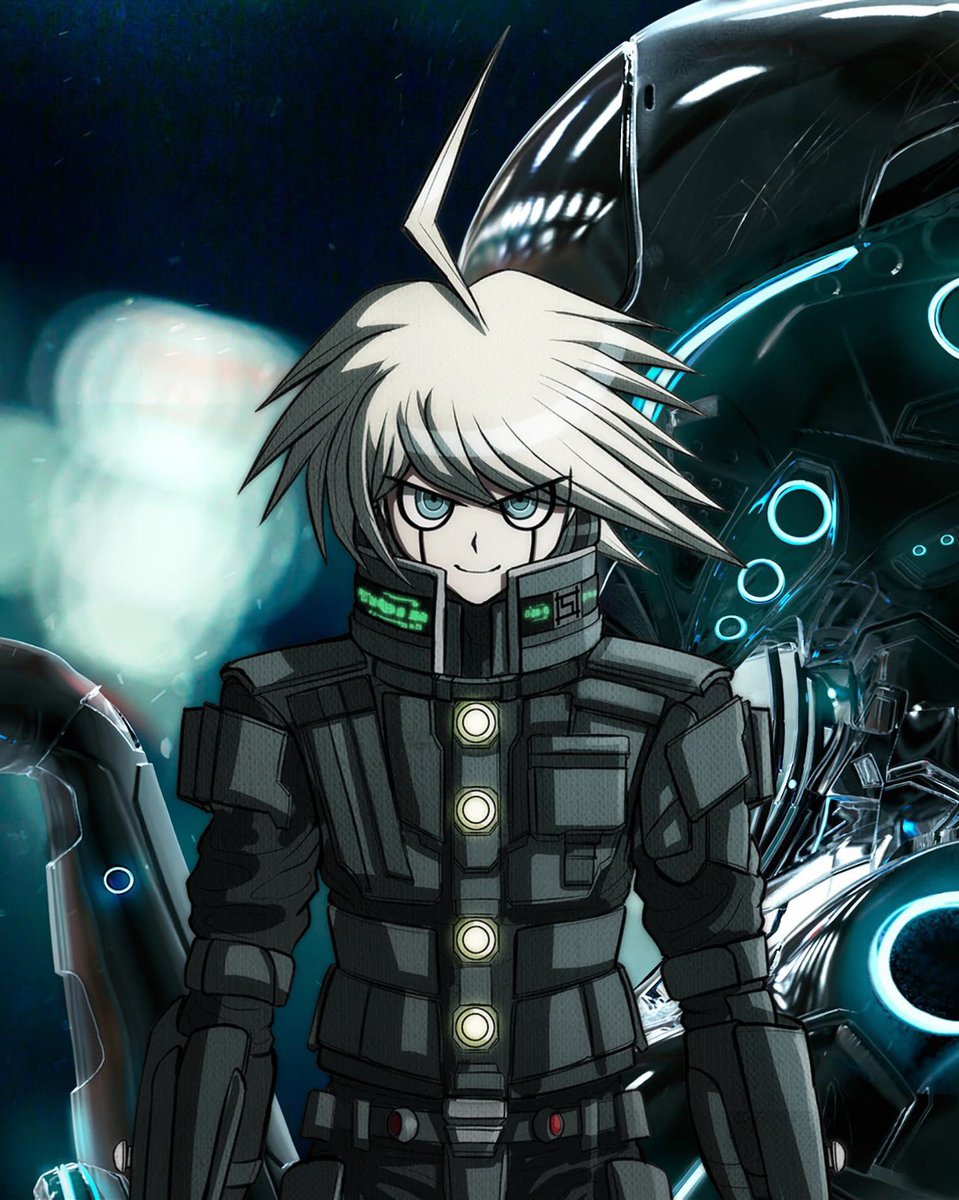 DRBestBois's tweet photo. @HajimeDR211037 🤖 "Oh. Hello there Hajime. I was not expecting a visit from you." https://t.co/msALuuX3kN