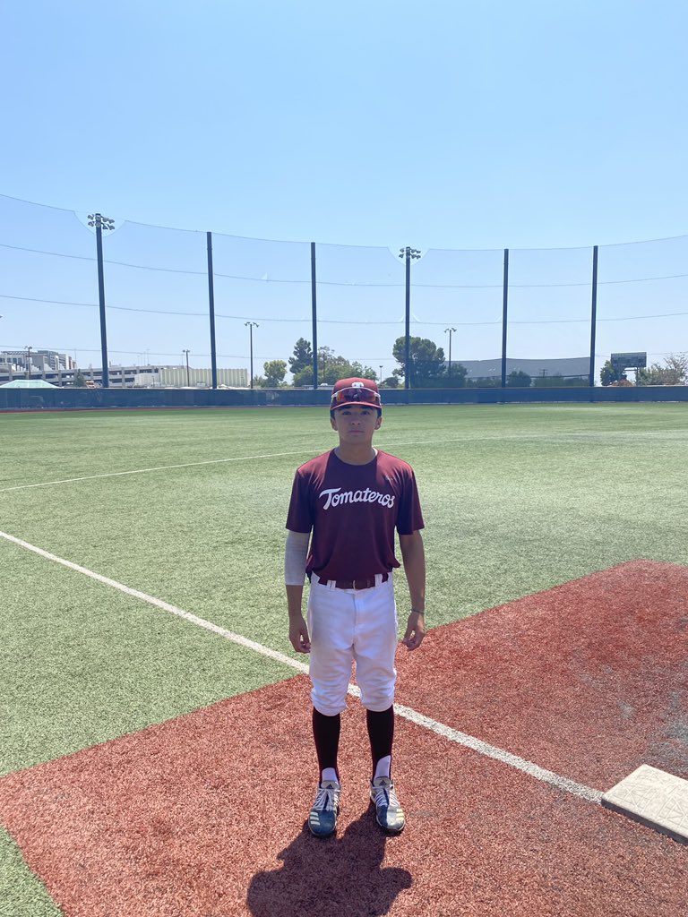 Five Tool California (@fivetoolca) on Twitter photo #FiveToolWestWS F: Tomateros De California 4, West Coast Elite 3
PoG: <a href="/_Jpro07__/">James Provencio</a> 4-4, RBI #FiveToolWestWS F: Tomateros De California 4, West Coast Elite 3
PoG: <a href="/_Jpro07__/">James Provencio</a> 4-4, RBI