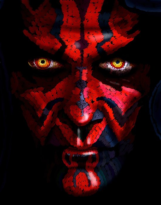 New artwork for sale! - "Darth Maul" - pixels.com/featured/darth… <a href="/shoppixels/">Pixels</a>