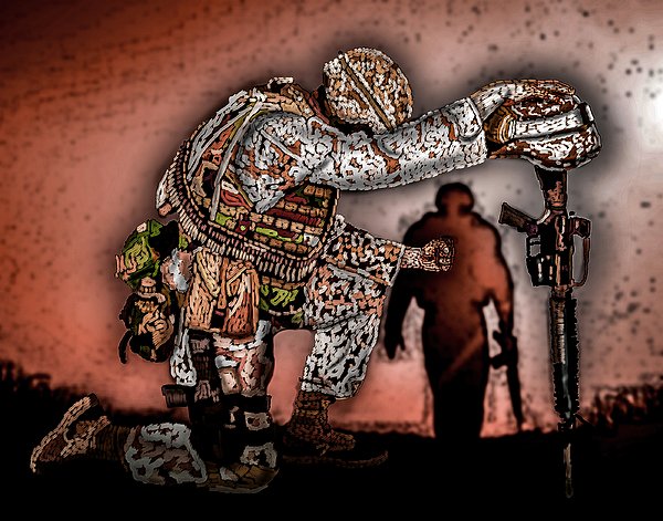 New artwork for sale! - "Prying Soldier" - pixels.com/featured/pryin… <a href="/shoppixels/">Pixels</a>