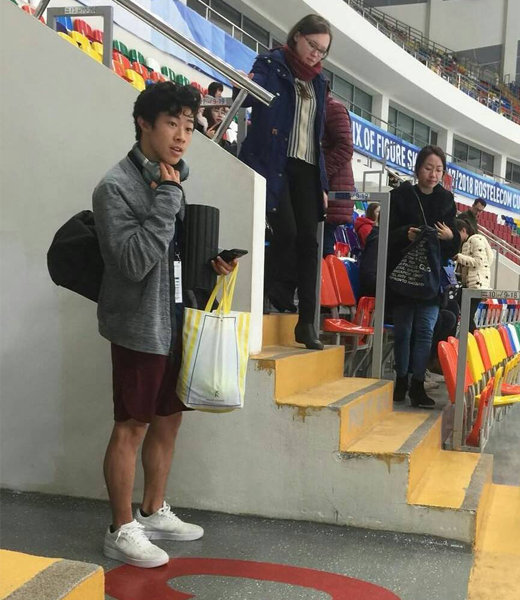 hourlynathan05's tweet photo. Lost in Megasport, Rostelecom Cup 2017

📸: ichumina

#NathanChen #FigureSkating https://t.co/flKaplrAm1