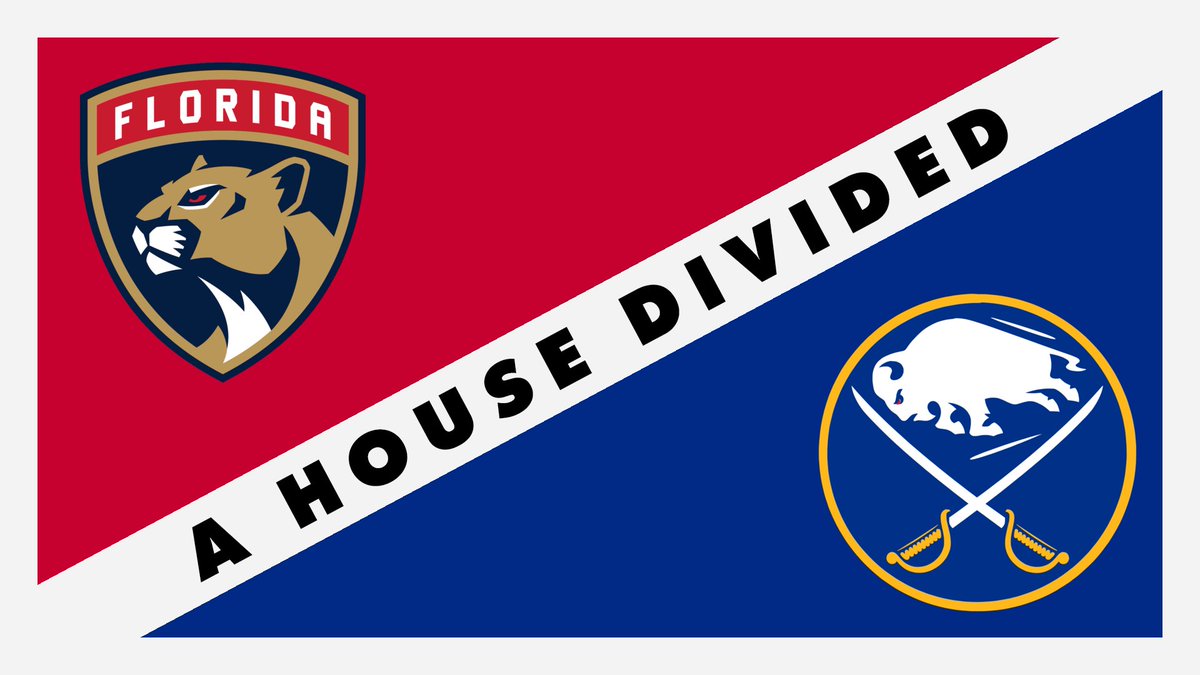 RT @HouseDividedBot: A HOUSE DIVIDED
Florida Panthers / Buffalo Sabres https://t.co/laFBMtRa1x