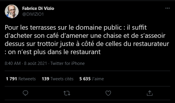 Nain_Portekoi's tweet image. Et pour les bières en terrasse c'est pareil : achete ta bière au supermarché, et installe toi à côté d'une terrasse.
Et si en plus tu as un chien tu peux faire la quête sur la terrasse du bar pour payer ta 8.6.
Ce mec est VRAIMENT un génie.
Ou pas.