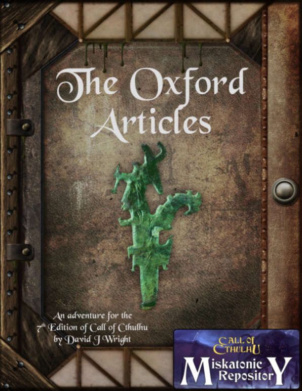 A2ndChapter's tweet photo. The fire in The Oxford Articles actually happened on the date listed.
My writing aim was to balance the imaginary with a faithful depiction of Oxford. I think it worked. #MiskatonicRepository #StoCo #RPGWriterWorkshop
#RPGLifeUK #TTRPGs https://t.co/vwTHNh6zwe https://t.co/WWA59XpnXQ