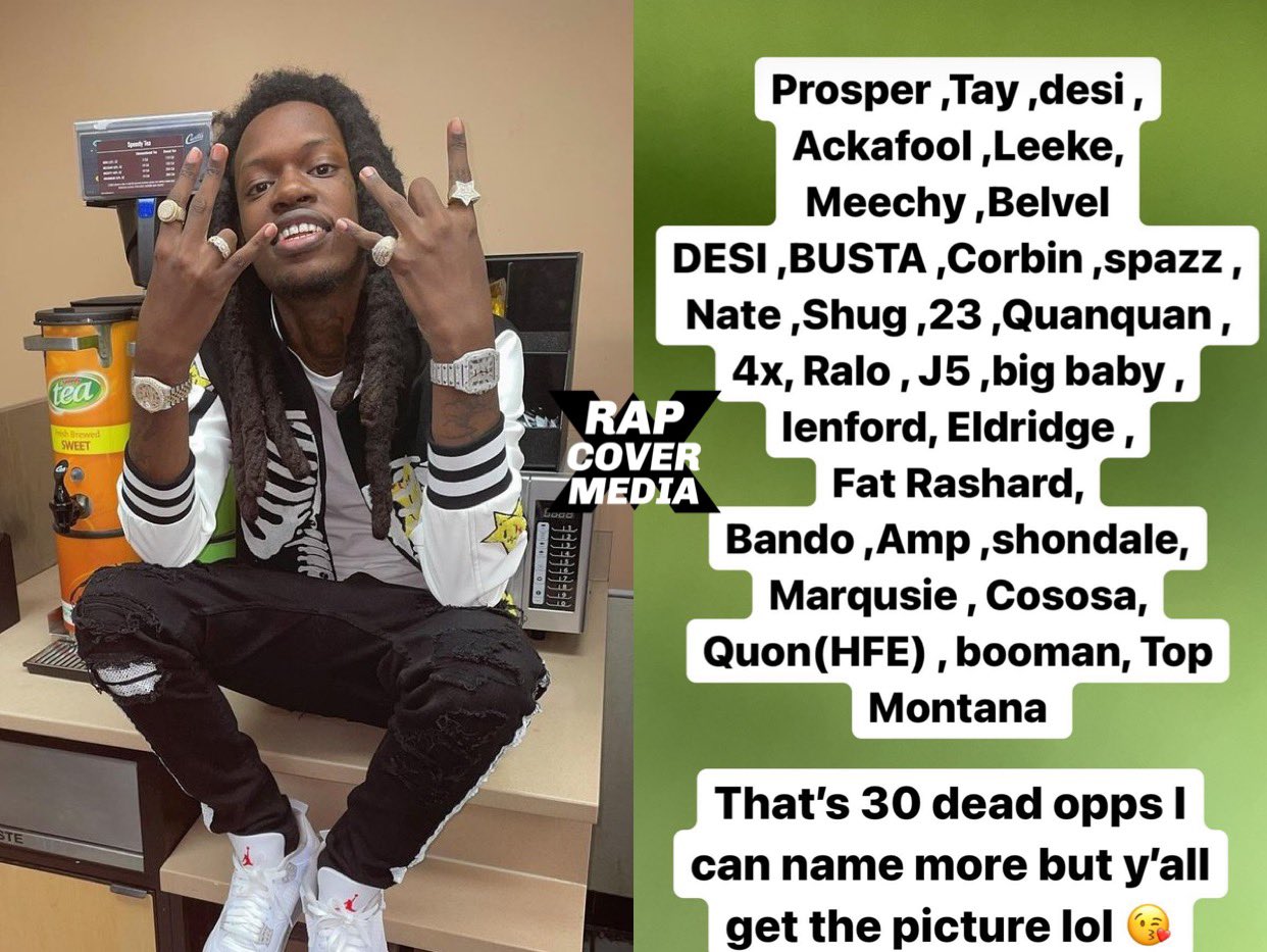 Rapcovermedia Julio Foolio Lists 30 Deceased Opps Rapcovermedia Julio Foolio Lists 30 Deceased Opps