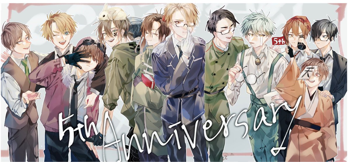 「(これは五周年の時の) 」|きまたのイラスト