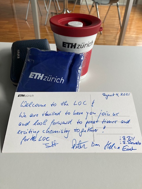 Hello Zurich, hello 🇨🇭!
actuallly the 5th country I will be living in after 🇮🇹🇦🇹🇬🇧🇩🇪..science is global! 🌐🌍
many thanks to my new collegues <a href="/ETH_DCHAB/">D-CHAB</a> <a href="/ETH_en/">ETH Zurich</a> for the warm welcome! 😊 We are excited to be part of the LOC and look forward to great times and  science together!