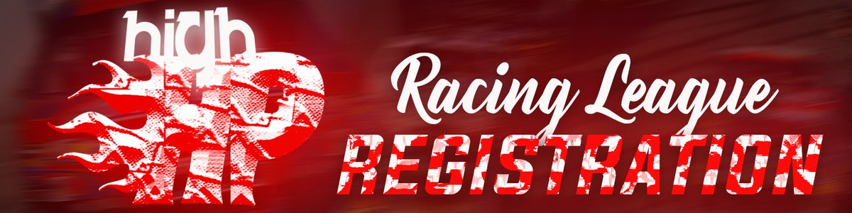 HighHPRacing's tweet photo. High HP Racing League Registration is still open to the public, and good news, its absolutely FREE as of now! Make sure to get in and get registered before tomorrow nights big event! 

https://t.co/e2lKPfOxJ5 https://t.co/MDOCj6QHmC