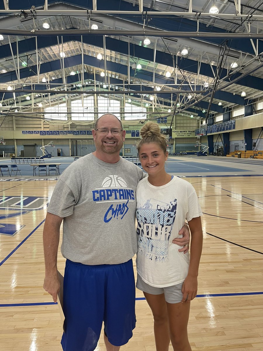 Thank you <a href="/CoachBroderick/">Bill Broderick</a> <a href="/cnuwbb/">Christopher Newport WBB</a> for inviting me to your elite camp! I had a great time today!!
