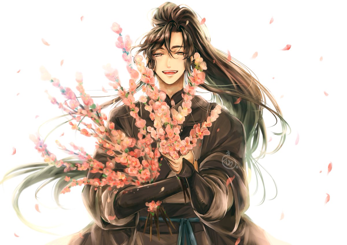 「楚晩寧生日快乐💞💞💞
#二哈和他的白猫师尊
#楚晚宁0809生日快乐
#이」|むつき。のイラスト