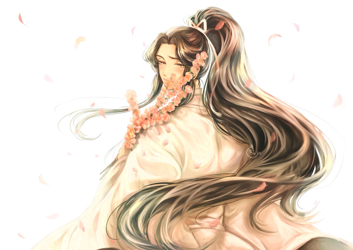 「楚晩寧生日快乐💞💞💞
#二哈和他的白猫师尊
#楚晚宁0809生日快乐
#이」|むつき。のイラスト