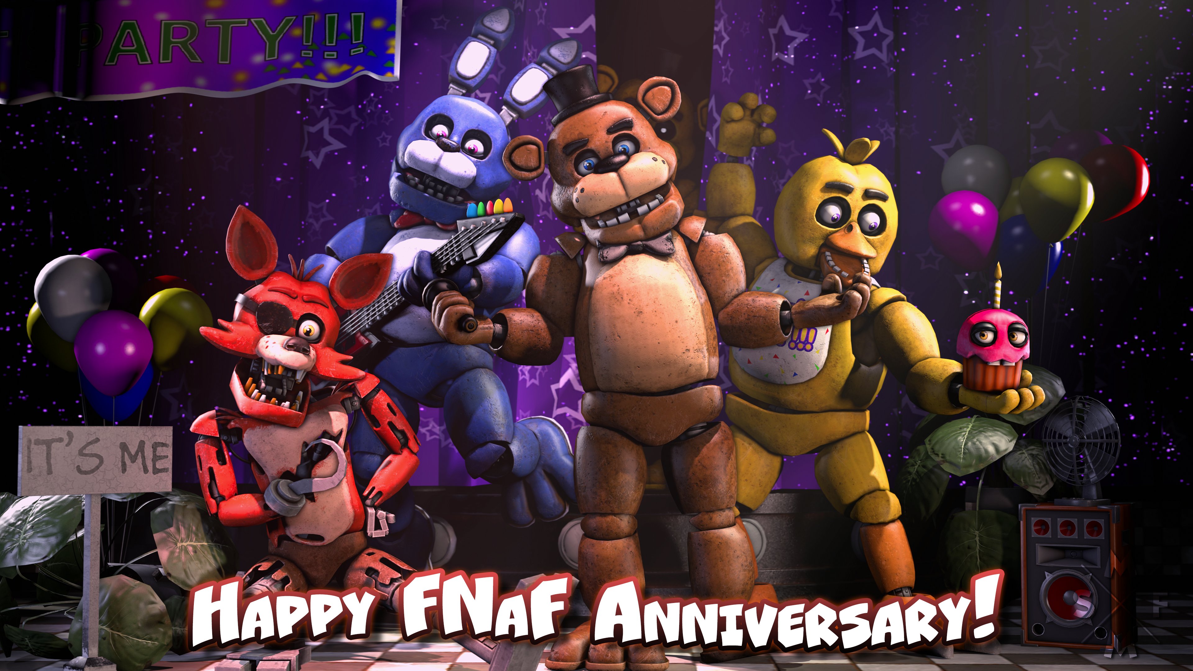 FNAF, Happy 1 Year Anniversary!