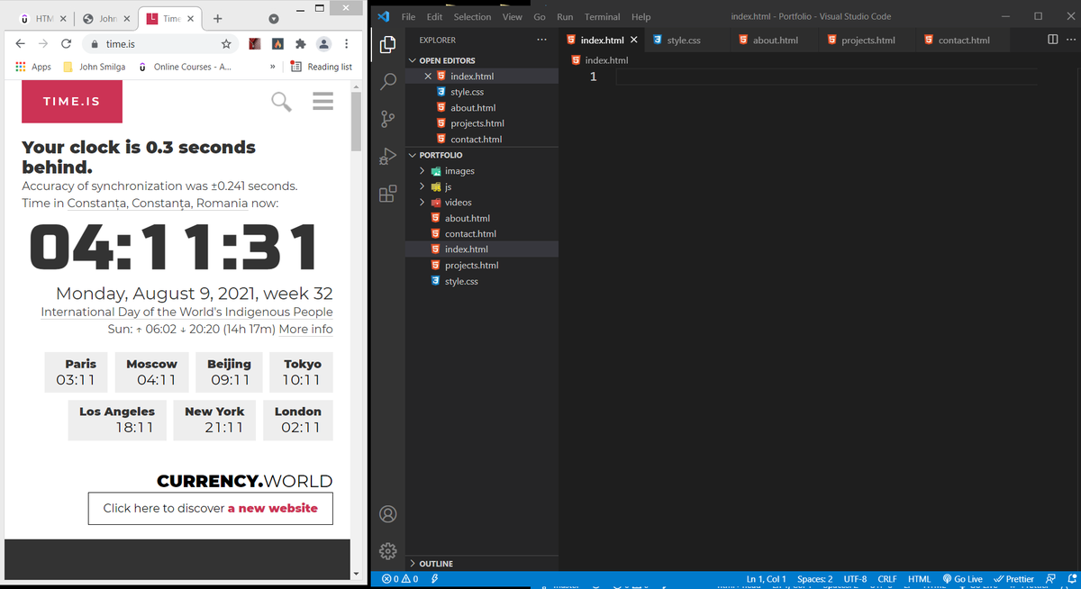 prcwebdev's tweet photo. "4am. and here I am, ready to code."

Unhappy with the lack of progress in my #100DaysOfCode challenge as well as in my learning journey, i decided i must change something.

So i'm trying to follow my dear friend's example and see how this approach suits me. https://t.co/rjG4XLlytK