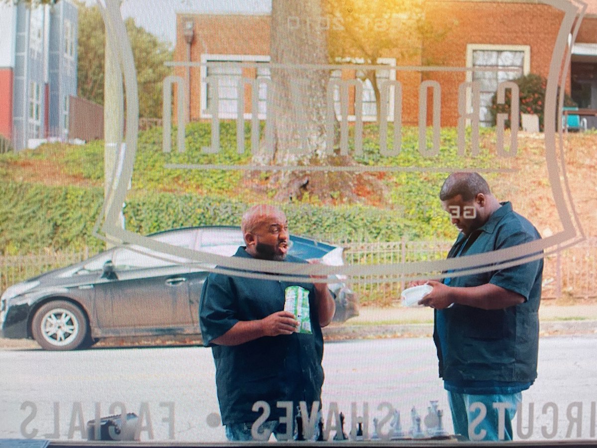 Moloknee's tweet photo. Watching the new @bouncetv show #Johnson.

It filmed in Little Five Points.

Groomzmen and @basslofts make appearances. https://t.co/fCNOD1rpIb