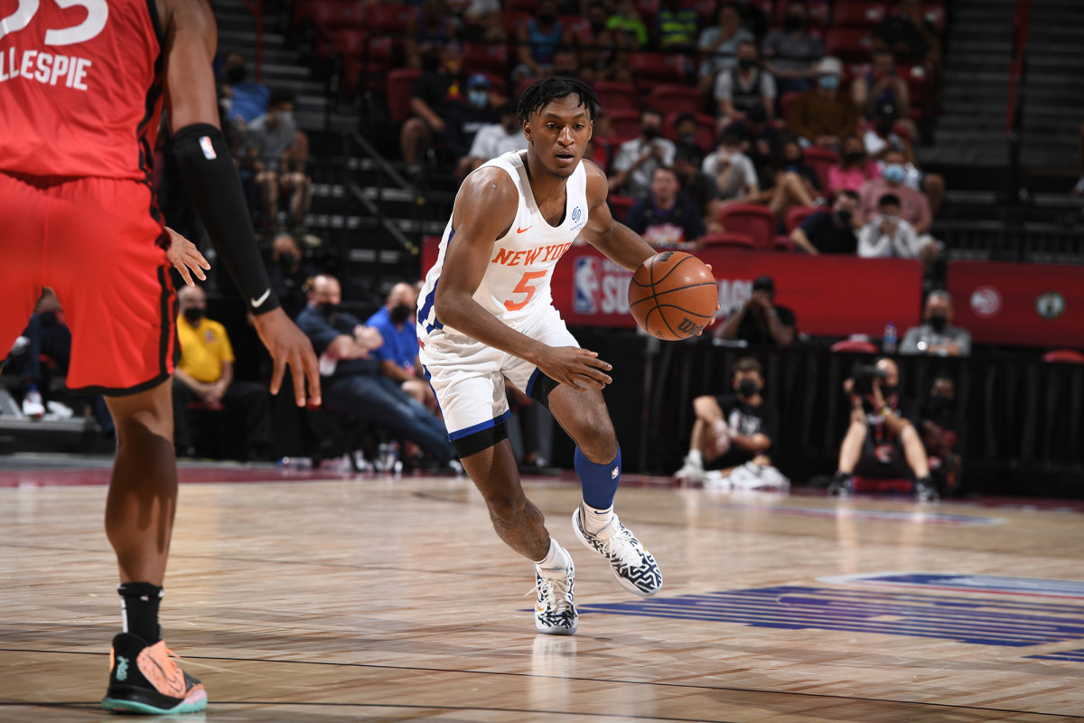 Knicks' Immanuel Quickley point guard experiment doesn't go well