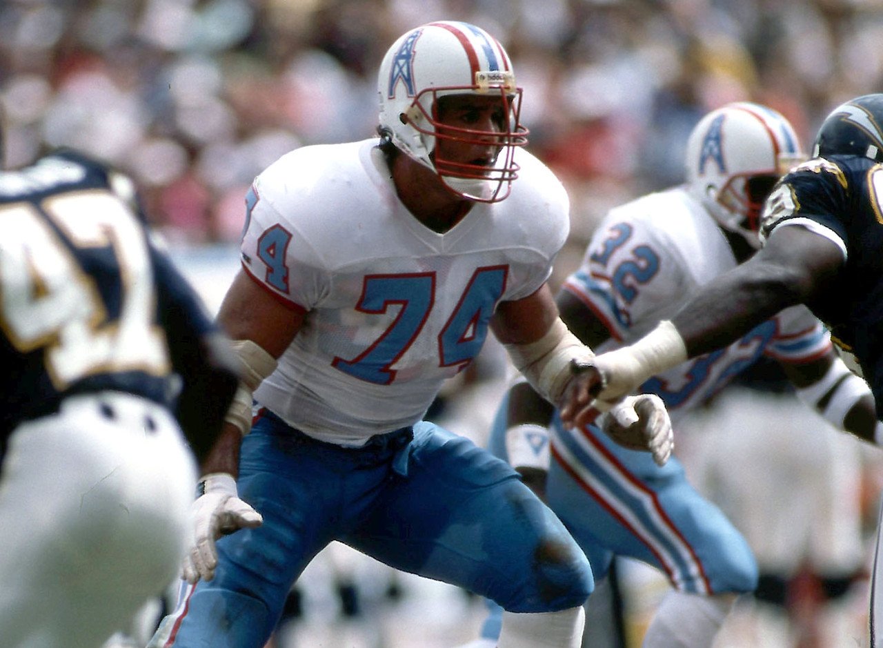 Happy 60th bday to HOF lineman Bruce Matthews! Played all 19 seasons for the same franchise, making 14 Pro Bowls. 