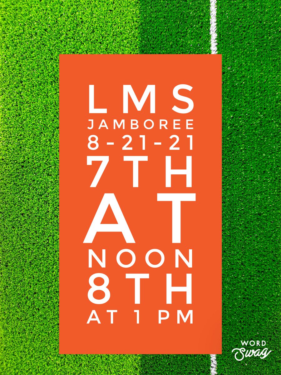Come support your LMS football players August 21st- 7th plays at Noon and 8th plays at 1PM! <a href="/LIONSLMS/">Liberty Middle</a> @RipFlippo <a href="/SimpOneTwo/">Juwan Simpson</a> <a href="/edwatson8165/">Edwin Watson</a>