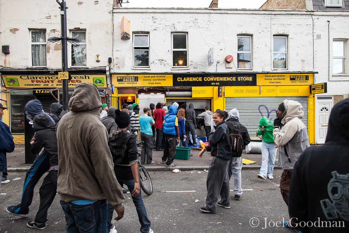 10 years ago, #londonriots