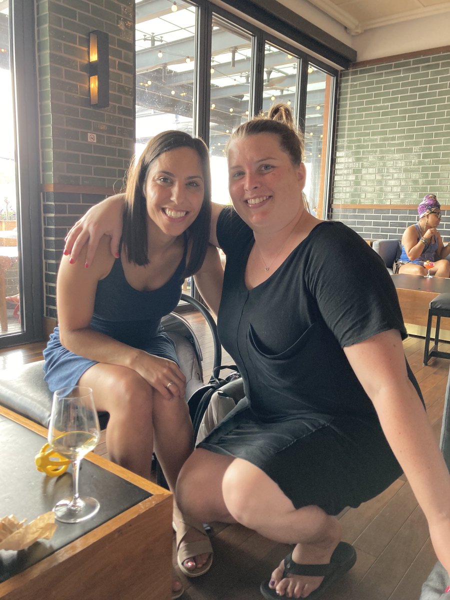 MBB2's tweet image. Catching up with Danielle in Milwaukee