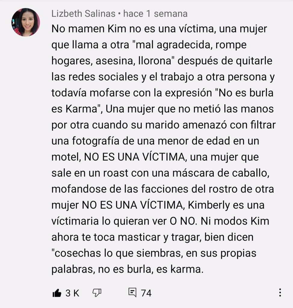 ingridisabel12's tweet photo. @ZYTJavier KIM NO ES VICTIMA ES VICTIMARIA

#FuerzaKenini https://t.co/aajmx8M7VY