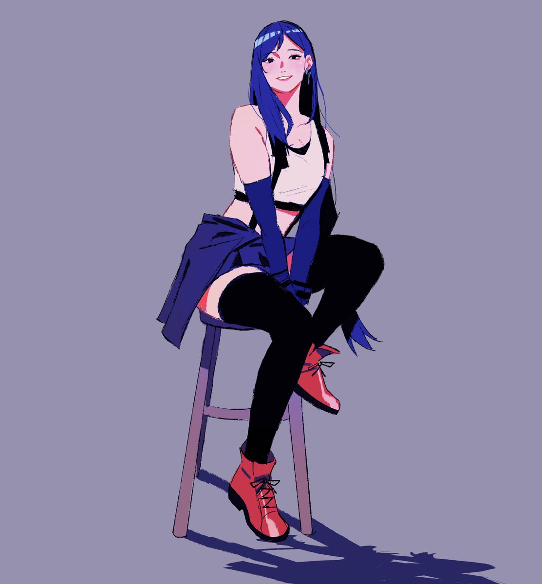 Did a demo for ZEET studio &amp; the model was Tifa! Thank you for having me :D