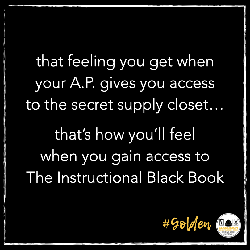 ClassroomCrews's tweet photo. We think you’re a VIP. The Instructional Black Book is like the ultimate backstage pass. 😎

https://t.co/f9dHcnVbVW

#Golden #BacktoSchool #BacktoSchool21 #TeacherspayTeachers #FirstDayofSchool #toolsforteachers #interactivenotebook #digitalinteractivenotebook #DIN https://t.co/b1Kw3K0xAg
