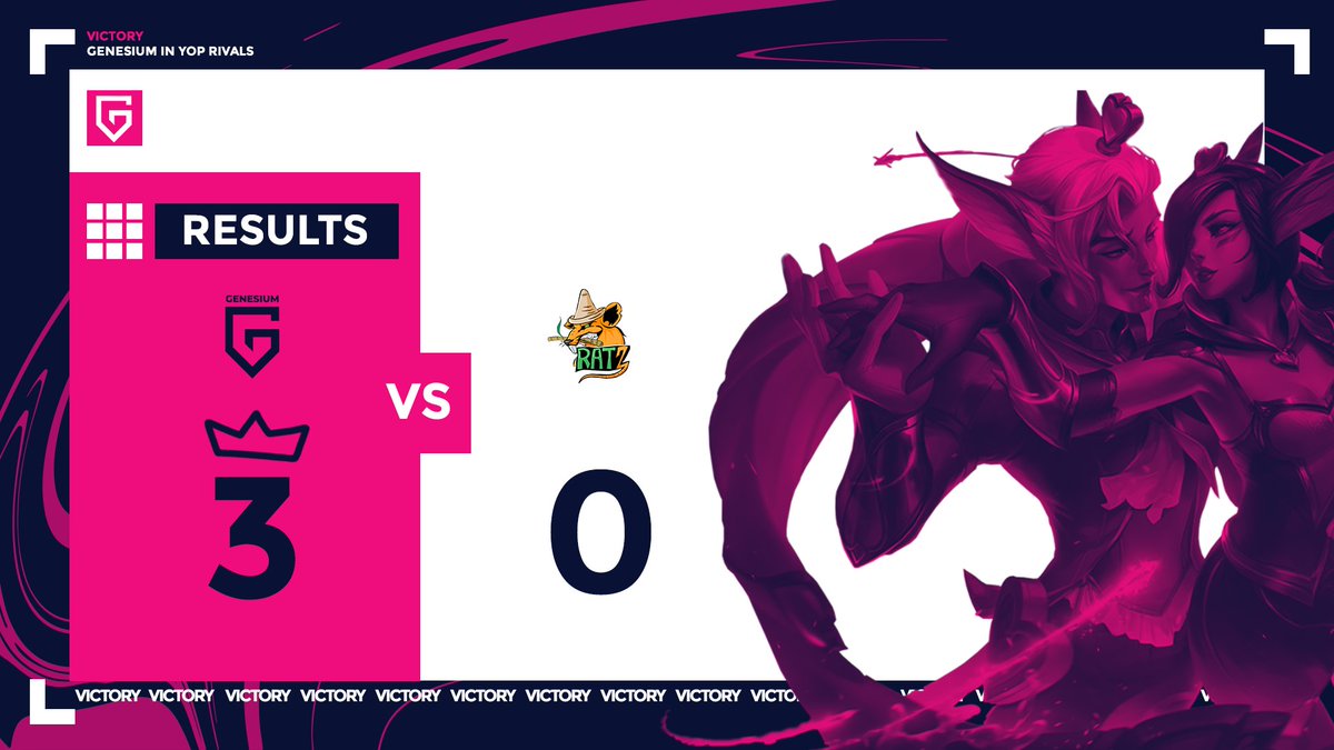 WINNERS !! 🥇🥇🔥🔥

Résultat de la Finale du Yop Rivals organisé par @KarukeraE

Nous remportons le BO5, le tournoi et les 500€ face à <a href="/MadaRaTz/">RaTz</a> sur le score de 3 - 0.

Félicitations à notre adversaire 🤝

Genesium à la tête des Antilles ? #LOL

#Antilles ⛅️
#WhereItBegins 👾