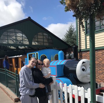BabyHP2020's tweet photo. I went to Thomas land and had the best time ever 😍💕 thank you mumma and mummy for taking me to see Thomas and the engines of sodor 🥰💕 @Her_Knight_ @Her_EvilQueen https://t.co/n5dS5h8buL